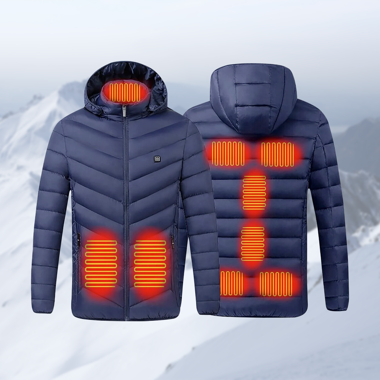 Doudoune chauffante myclusaz®