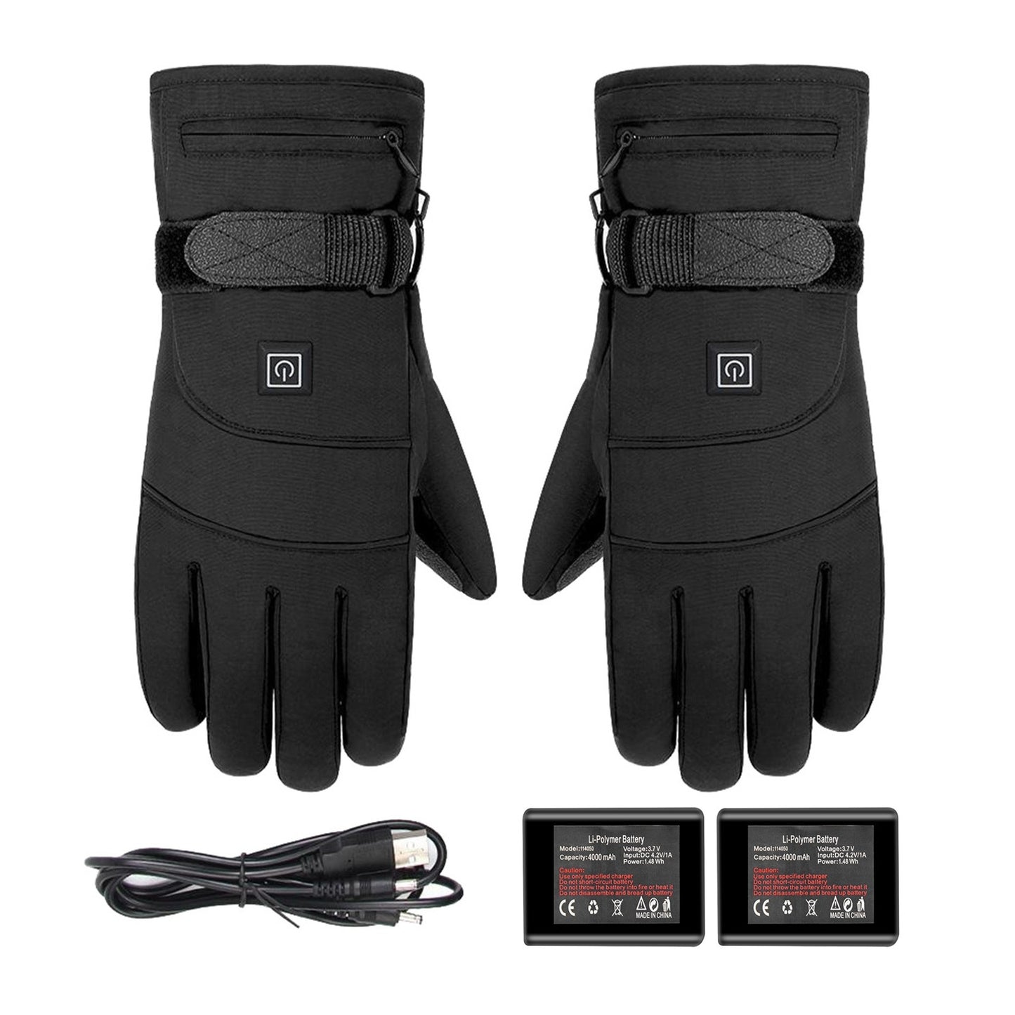 Gants chauffants électriques myclusaz®
